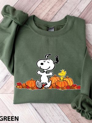 Retro Snoopy Halloween Hoodie Vintage Snoopy Fall Shirt Peanuts Halloween Sweatshirt Fall Snoopy Sweatshirt Snoopy Fall Crewneck Happy Sunday Snoopy Unique revetee.com 2