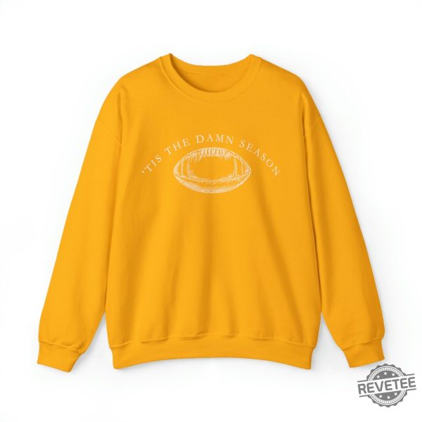 Tis The Damn Season Taylor Swifit Evermore Football Season Crewneck Tis The Damn Season Football Shirt Nfl Football Season 2023 Nfl Football Season Unique revetee.com 4