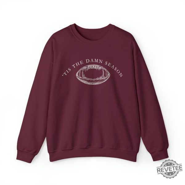 Tis The Damn Season Taylor Swifit Evermore Football Season Crewneck Tis The Damn Season Football Shirt Nfl Football Season 2023 Nfl Football Season Unique revetee.com 9