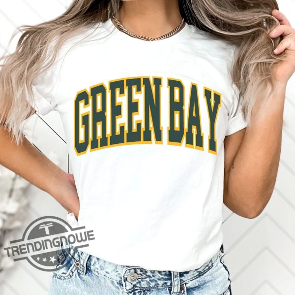 Vintage Green Bay Football Shirt Packers Football Shirt Green Bay Shirt Green Bay T Shirt Green Bay Football Gift for Green Bay Fan trendingnowe.com 1