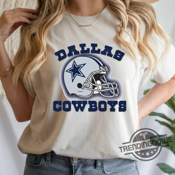 Dallas Cowboys Football Shirt Vintage Dallas Football Shirt Dallas Football Shirt Trendy Tee Gifts For Dallas Cowboys Fans trendingnowe.com 1