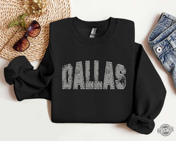 Dallas Football Sweatshirt Vintage Dallas Football Sweatshirt Cowboys Sweatshirt Dallas Cowboy Hoodie Football Lovers Gift Dallas Cowboy T Shirt Vintage Dallas Cowboys Shirt revetee.com 1