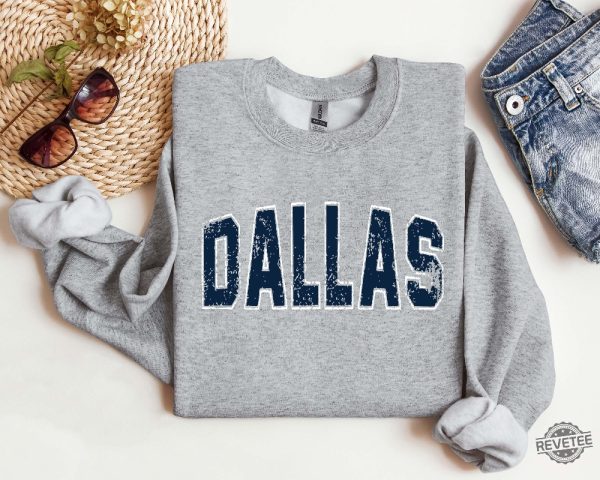 Dallas Football Sweatshirt Vintage Dallas Football Sweatshirt Cowboys Sweatshirt Dallas Cowboy Hoodie Football Lovers Gift Dallas Cowboy T Shirt Vintage Dallas Cowboys Shirt revetee.com 4