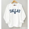 Dallas Sweatshirt Womens Dallas Shirt Distressed Dallas Sweatshirt Cowboys Sweatshirt Dallas Cowboy Hoodie Football Lovers Gift Dallas Cowboy T Shirt Vintage Dallas Cowboys Shirt revetee.com 1