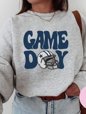 Dallas Sweatshirt Dallas Tx Sweater Texas Sports Crewneck Cowboys Sweatshirt Dallas Cowboy Hoodie Football Lovers Gift Dallas Cowboy T Shirt Vintage Dallas Cowboys Shirt revetee.com 7