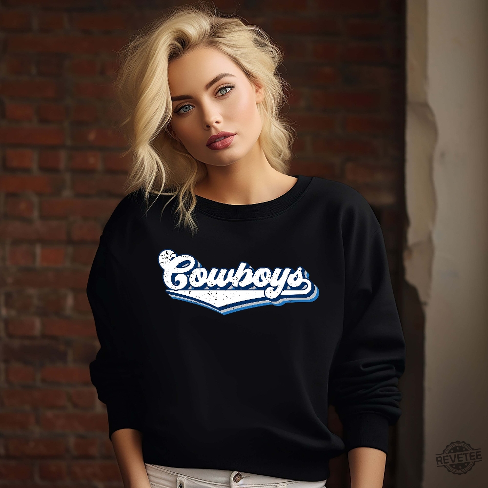 Cowboys Football Sweatshirt Dallas Fan Crewneck Shirt Cowboys Sweatshirt Dallas  Cowboy Hoodie Football Lovers Gift Dallas Cowboy T Shirt Vintage Dallas  Cowboys Shirt - Revetee