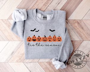 Is The Season Halloween Shirt Halloween Sweatshirt Spooky Season Coffee Tshirt Halloween Design Hoodie Halloween Gift giftyzy.com 3