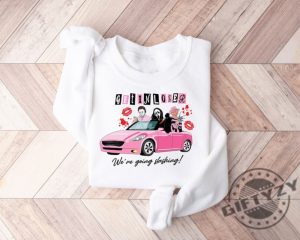 Get In Loser Were Going Slashing Shirt Horror Movie Characters Sweater Scary Movie Hoodie Friday The 13Th Gift giftyzy.com 3