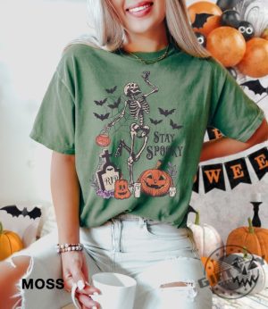 Stay Spooky Shirt Halloween Witch Tshirt Gift For Halloween Hoodie Skeleton Fall Halloween Sweatshirt giftyzy.com 2