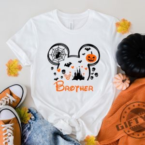 Disney Halloween Shirt Custom Disney Halloween Tshirt Mickey Minnie Halloween Hoodie Custom Family Disney Sweatshirt Halloween Family Gift giftyzy.com 3