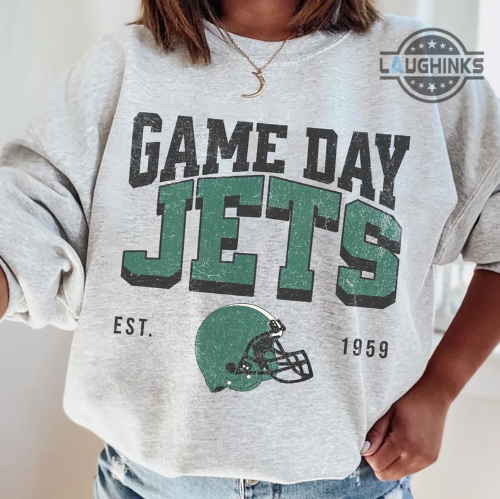 Jets T Shirt Hoodie Sweatshirt Ny Jets T Shirt Jets Vs Bills Shirts New York Jets T Shirt Jets Est 1959 Game Day Shirt Gameday Tshirt Mens Womens Kids Near Me