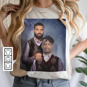 Drake & 21 Savage - HER LOSS T-shirt Cotton For men Women All