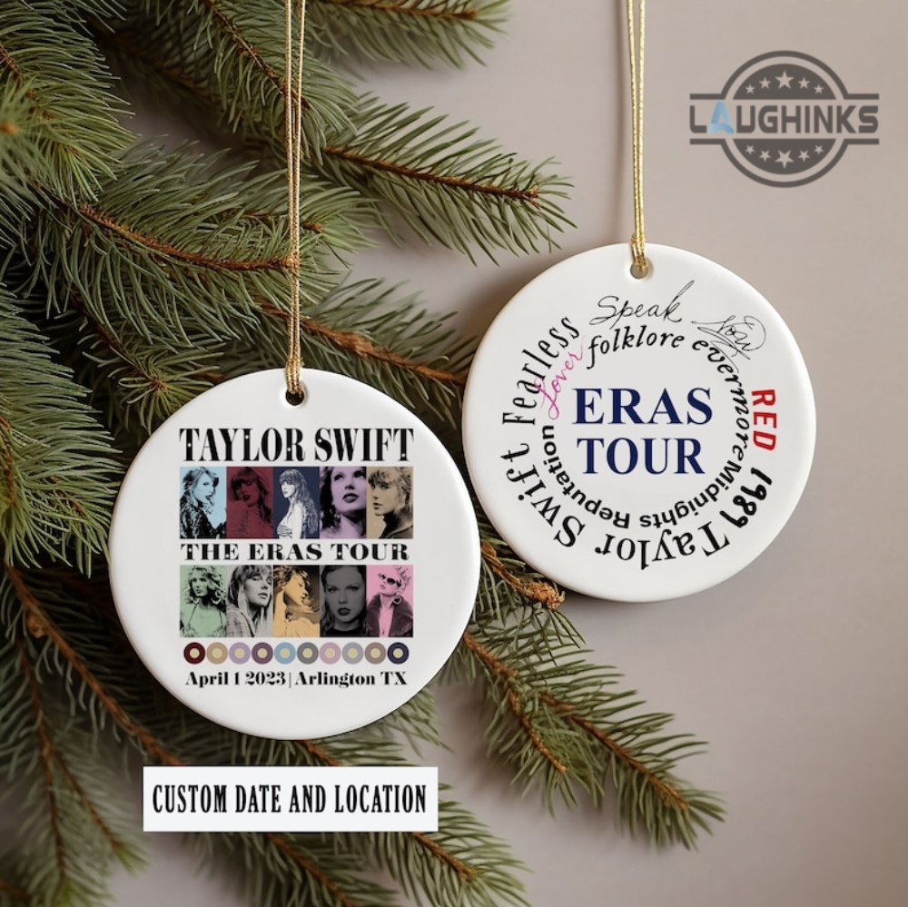 Taylor Swift Christmas Ornaments