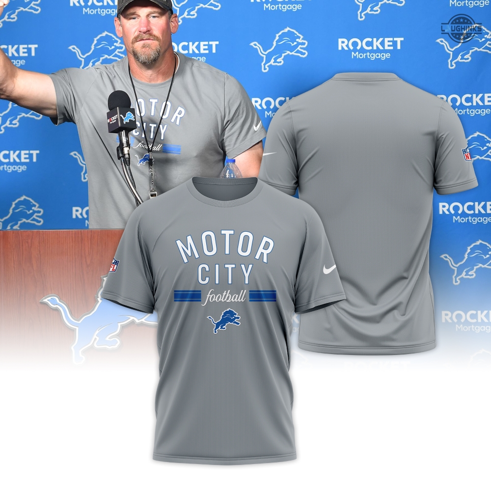 Brad Holmes Dan Campbell Shirt Sweatshirt Hoodie Detroit Lions Football Shirts  Motor City Dan Campbell T Shirt Nfl Detroit Lions Gear NEW - Laughinks