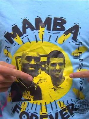 Novak Djokovic Kobe Bryant Mamba Forever Shirt Djokovic Mamba Shirt Mamba Forever Shirt Novak Kobe Shirt Djokovic Kobe Shirt Mamba Forever T Shirt Djokovic Shirt New revetee.com 3