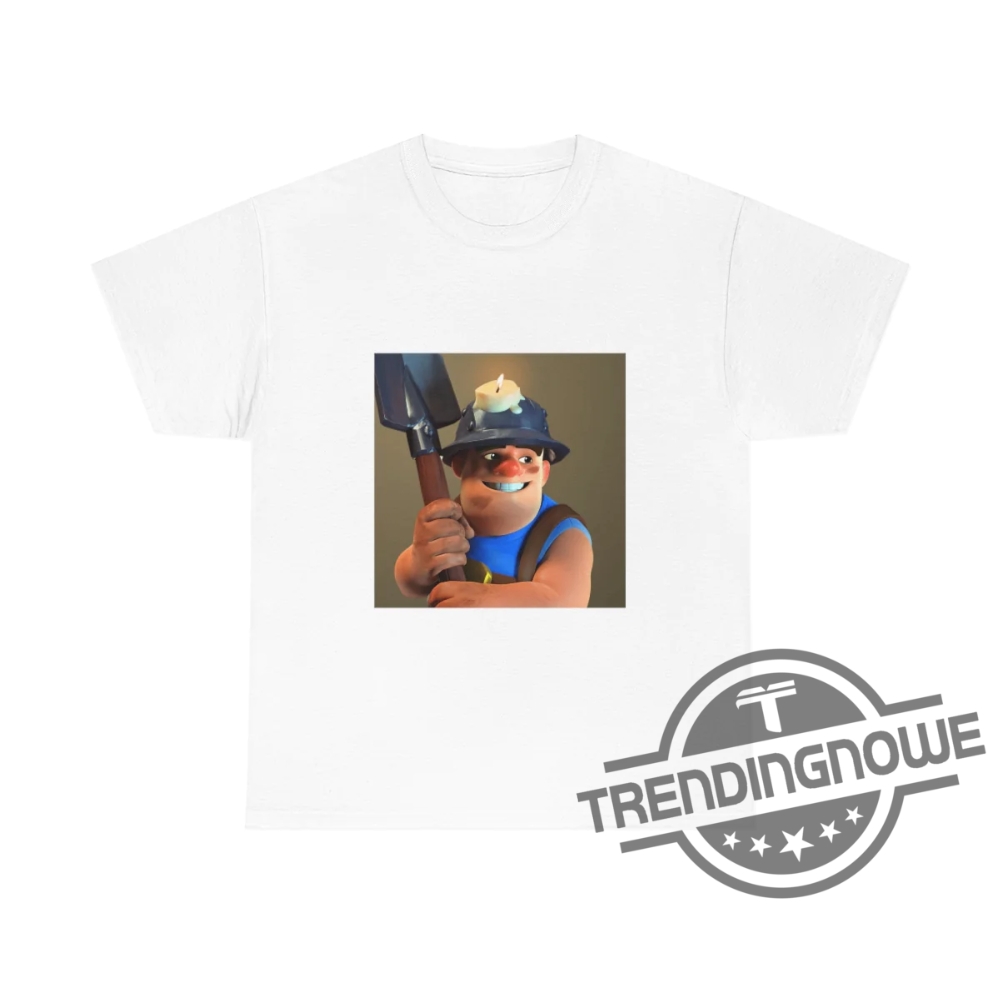 I Love Miners Shirt I Love Miners Clash Royale Shirt - Trendingnowe