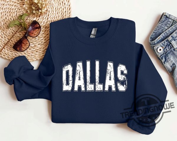 Dallas Cowboys Shirt Dallas Football Sweatshirt Dallas Football Shirt Vintage Dallas Football Sweatshirt Dallas Fan Gift trendingnowe.com 1