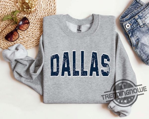 Dallas Cowboys Shirt Dallas Football Sweatshirt Dallas Football Shirt Vintage Dallas Football Sweatshirt Dallas Fan Gift trendingnowe.com 4