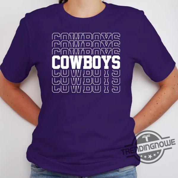 Dallas Cowboys Shirt Team Mascot Shirt Cowboys T Shirt Cowboys Football Shirt Cowboys Fan Shirt Cowboys School Shirt Game Day Shirt trendingnowe.com 2