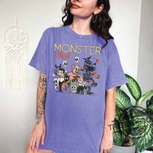 Monster Mash Shirt Retro Halloween T Shirt Fall Graphic Shirt Vintage Inspired Apparel Ghost Character T Shirt trendingnowe.com 2