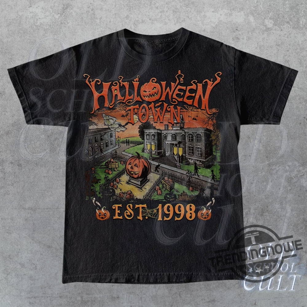Vintage Halloweentown Est 1998 Shirt Vintage Halloween Graphic Shirt 90s Fall Shirt Spooky Gift Halloween Shirt 6 Vintage Halloweentown Est 1998 Shirt Vintage Halloween Graphic Shirt 90s Fall Shirt Spooky Gift Halloween Shirt trendingnowe.com 1