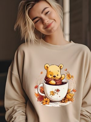 Winnie The Pooh Coffee Latte Shirt Winnie The Pooh Ears Shirt Winnie The Pooh Shirt Nespresso Pumpkin Spice Latte Pumpkin Spice Latte Starbucks 2023 Starbucks Fall Drinks 2023 revetee.com 4