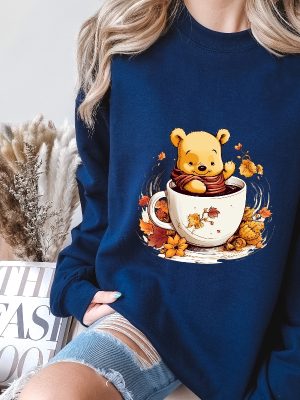 Winnie The Pooh Coffee Latte Shirt Winnie The Pooh Ears Shirt Winnie The Pooh Shirt Nespresso Pumpkin Spice Latte Pumpkin Spice Latte Starbucks 2023 Starbucks Fall Drinks 2023 revetee.com 5