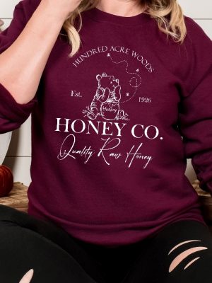 Vintage Hundred Acre Woods Honey Co Sweatshirt Retro Winnie The Pooh Est 1926 Winnie The Pooh Ears Shirt Winnie The Pooh Shirt Winnie The Pooh Blood And Honey Shirt New revetee.com 4