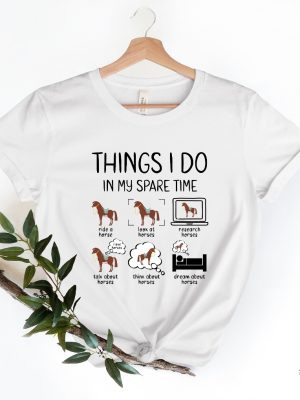 Funny Horse Shirt Horse Rider Gift Horse Riding Shirt Horse Lover Shirt Horseback Sport Gift Horse Lover Gift Girls Horse Shirt Horse Lover Gifts Horseback Riding Shirt Unique revetee.com 2