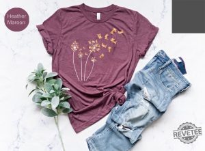 Dandelion Corgi Flower Shirt Cute Dog Lovers Gift Shirt Gift For Dog Mom Funny Dog Shirt Dog Owner Women Shirt Pet Owners Gifts Corgi Butt Shirt Corgi Memes Shirt New revetee.com 4