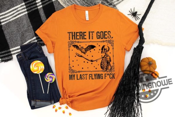 Vintage Halloween Shirt There It Goes My Last Halloween Shirt Bat Shirt Swearing Shirt My Last Flying Fancy Shirt Funny Shirt trendingnowe.com 2