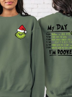 Grinch Newborn Outfit The Grinch Christmas Adventures Grinch Outfit Boys Grinch Shirt Grinch My Day Sweatshirt Christmas T Shirt Designs Grinch Christmas Tree Unique revetee.com 3