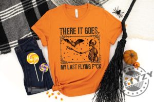 There It Goes My Last Funny Halloween Shirt Bat Shirt Swearing Shirt My Last Flying Fancy Shirt Halloween Shirt giftyzy.com 3