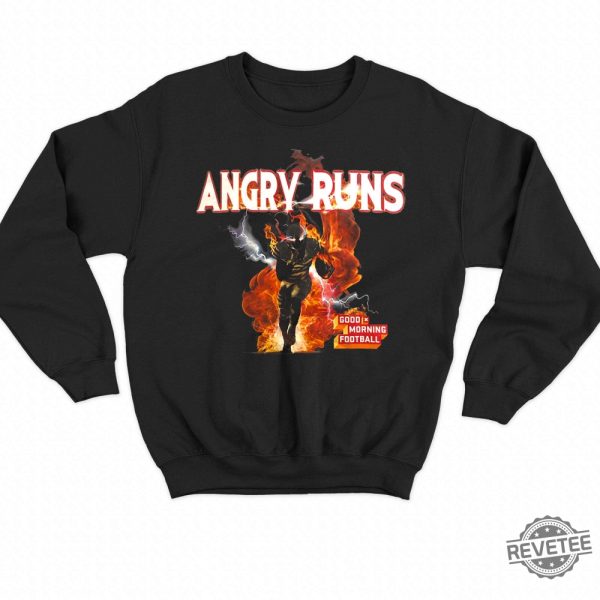 Angry Runs T Shirt Good Moring Football Angry Runs Week 1 2023 Homage Angry Runs Good Morning Football Angry Runs Today Angry Runs Shirt Unique revetee.com 3