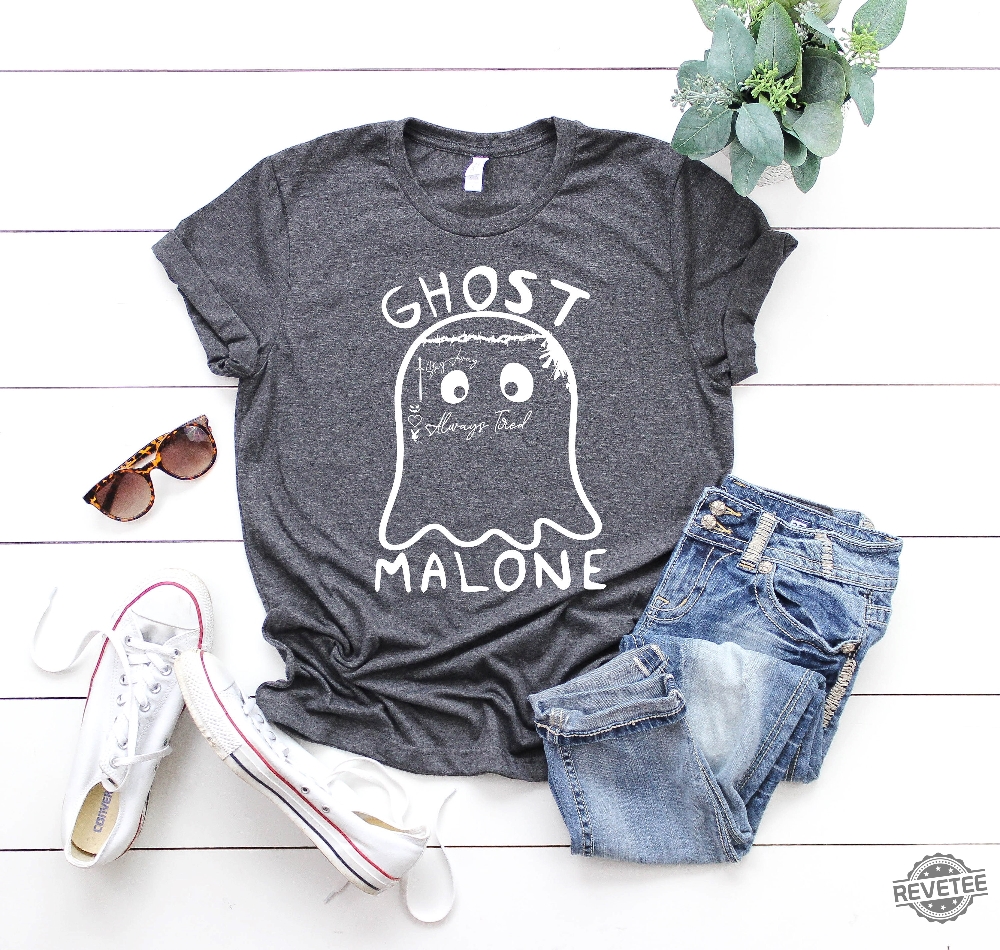 Ghost Malone Ghost Malone Halloween Shirt Funny Ghost Halloween Halloween Ghost Gift Halloween Matching Tee Cute Ghost Halloween T Shirts