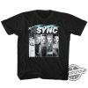 NSYNC Shirt NSYNC Blue Flame Logo Black Shirt Nsync Sweatshirt Nsync Vmas 2023 Shirt trendingnowe.com 2