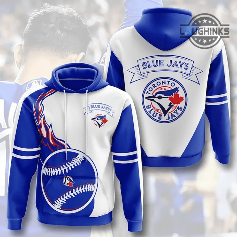 Personalized Youth Blue Jays Shirt 3D Fascinating Toronto Blue