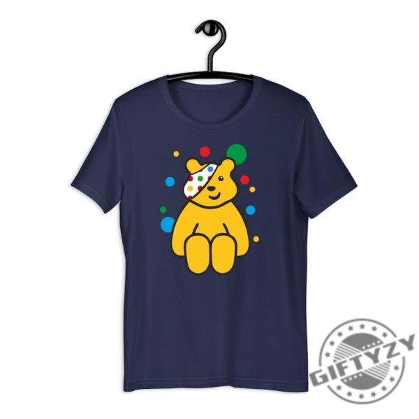 Spotty Pudsey Shirt Bear Shirt Spotty Pudsey Bear Kids Tshirt Charity Children In Need Dotty Spot Top Sweatshirt Gift giftyzy.com 6