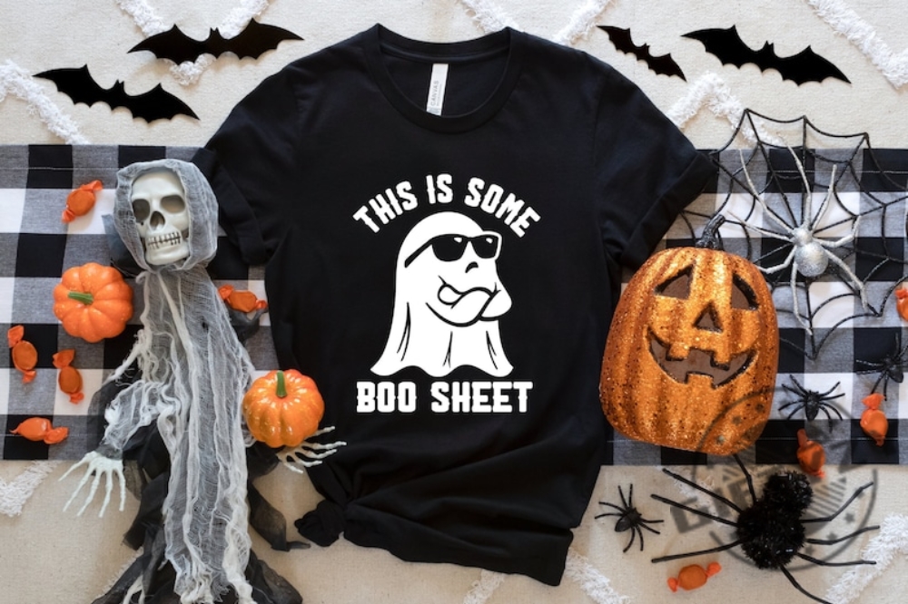 This Is Some Boo Sheet Shirt Funny Halloween Hoodie Halloween Ghost Tshirt Spooky Season Spooky Vibes Sweatshirt