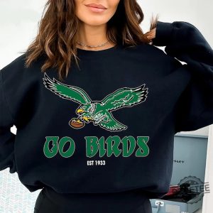 Retro Philadelphia Eagles Sweatshirt, Gifts For Eagles Fans - Happy Place  for Music Lovers