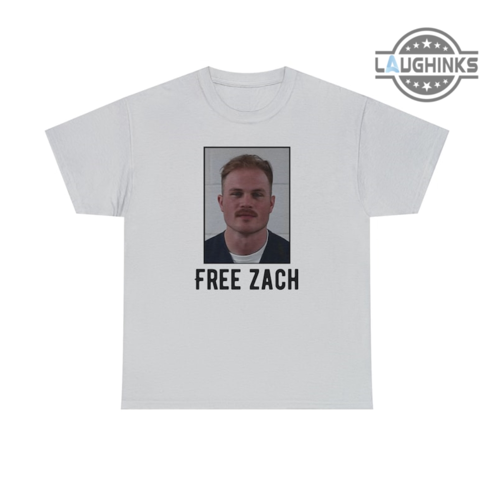 Zach Bryan Jail Shirt Sweatshirt Hoodie Double Sided  Zach Bryan Mugshot Shirt Zach Bryan Mug Shot Tshirt Free Zach Bryan Country Music Hey Driver Pull On Over Shirt