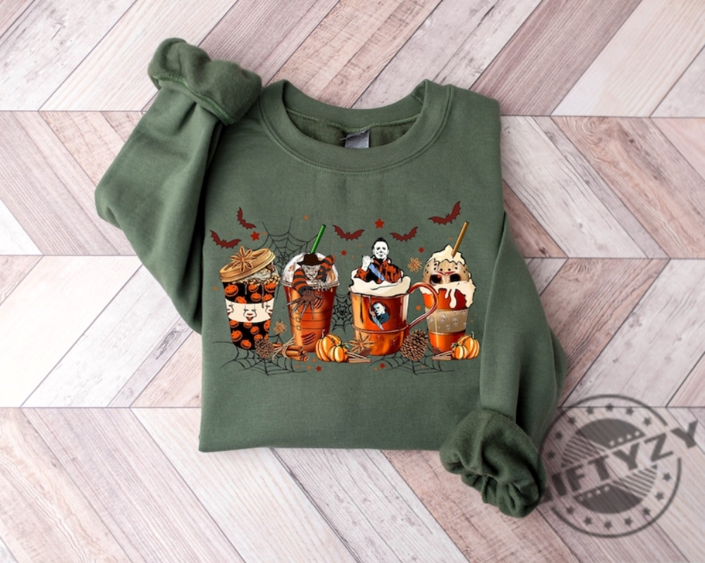 Skeleton Coffee Cups Shirt Coffee Cups Sweatshirt Skull Coffee Cup Tshirt Skeleton Halloween Hoodie Coffee Lover Sweater