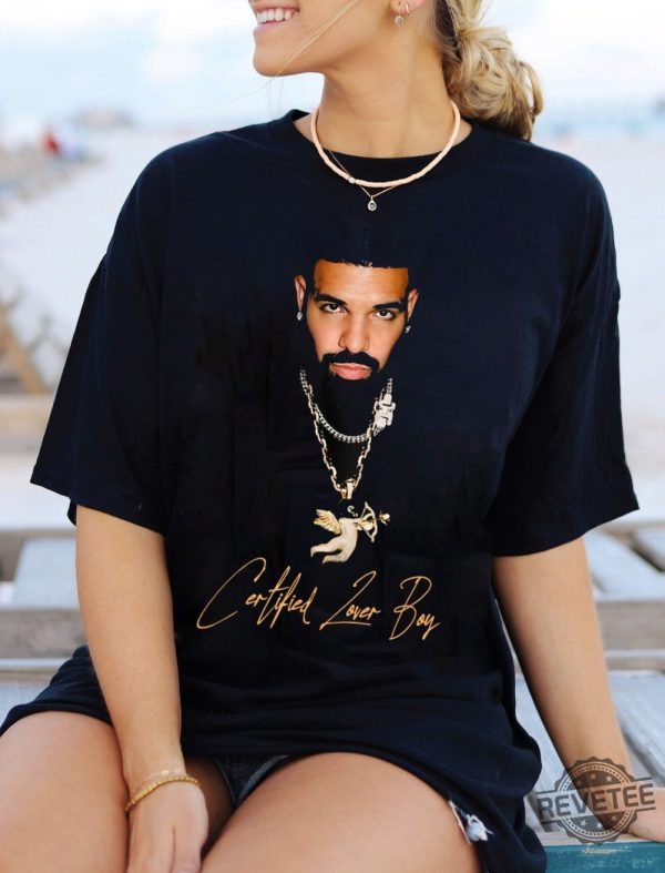 Vintage Drake Certified Lover Boy T Shirt Drake Merch Drake Rap Shirt Drake Shirt Drake Rapper Shirt Drake Tour Shirt Drake Tour Merch 2023 Unique Drake Tour 2023 revetee.com 1