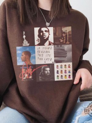 Vintage Drake Album Sweatshirt Drake Merch Drake Rap Shirt Drake Shirt Drake Rapper Shirt Drake Tour Shirt Concert Sweater Unisex Tee Drake Tour Merch 2023 Unique revetee.com 3