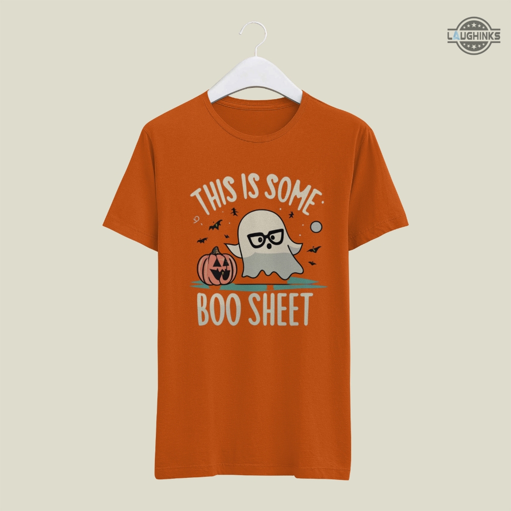 This Is Some Boo Sheet T Shirt Sweatshirt Hoodie Kids Mens Womens Boo Sheet Joke Shirts This Is Some Bs Meme Funny Halloween Tshirts Cool Costumes Ghost Sweatshirt