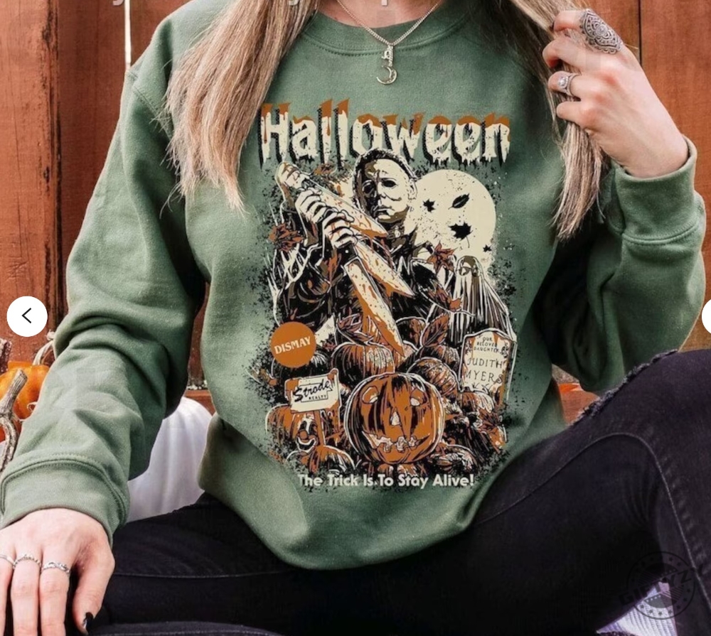 Michael Myers Halloween Shirt Michael Myers Tshirt Horror Movies Hoodie Halloween Horror Movie Sweatshirt Halloween Shirt