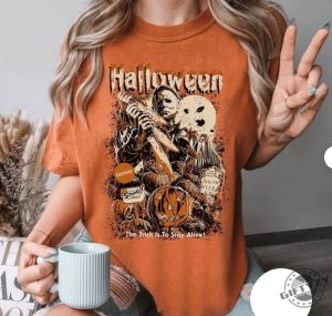 Michael Myers Halloween Shirt Michael Myers Tshirt Horror Movies Hoodie Halloween Horror Movie Sweatshirt Halloween Shirt giftyzy.com 2