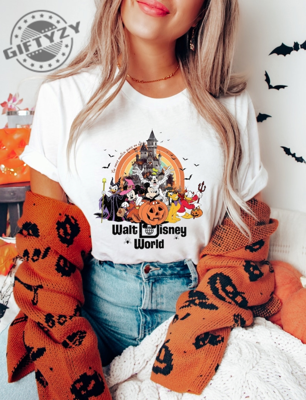 Walt Disney World Halloween Shirt Disneyworld Halloween Hoodie Mickeys Not So Scary Sweater Disney Vacation 2023 Tshirt Disney Family Shirts