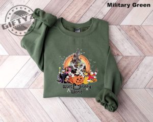 Walt Disney World Halloween Shirt Disneyworld Halloween Hoodie Mickeys Not So Scary Sweater Disney Vacation 2023 Tshirt Disney Family Shirts giftyzy.com 3