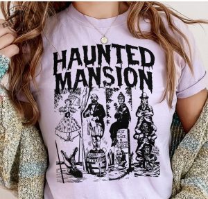 Vintage The Haunted Mansion Shirt Disney Halloween Hoodie Haunted Mansion Sweater Halloween Matching Tshirt Haunted Mansion 1969 giftyzy.com 2